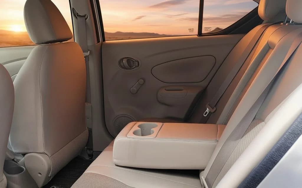 Nissan Sunny 2020 interior view showing trim