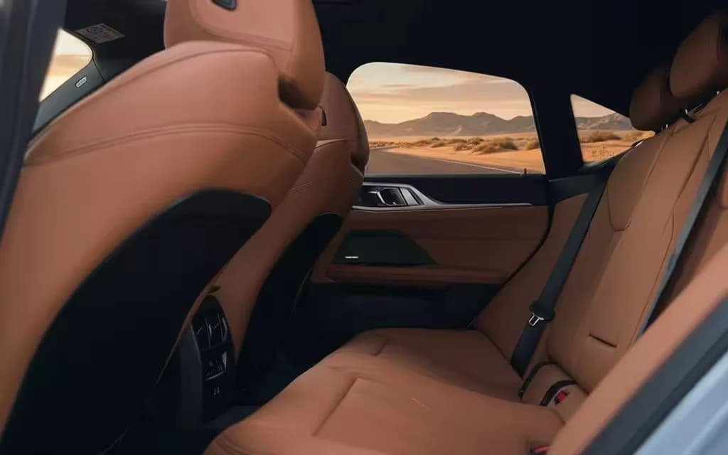 Bmw 420 2025 leather seats and cabin – rental in Dubai