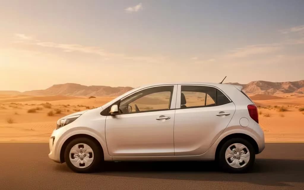 Kia Picanto 2020 Silver side profile