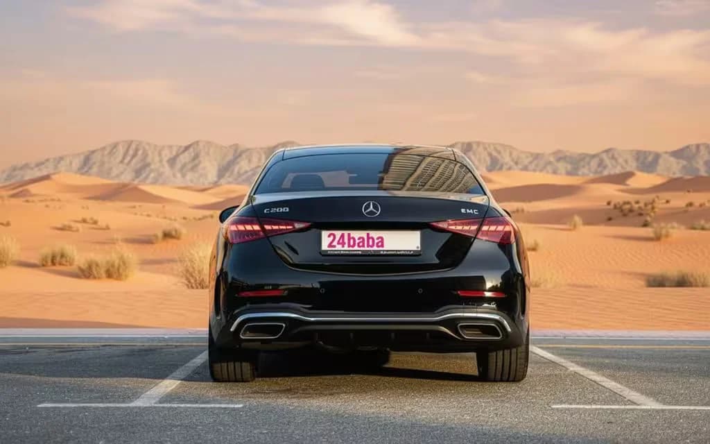 Mercedes C200 2024 Back side