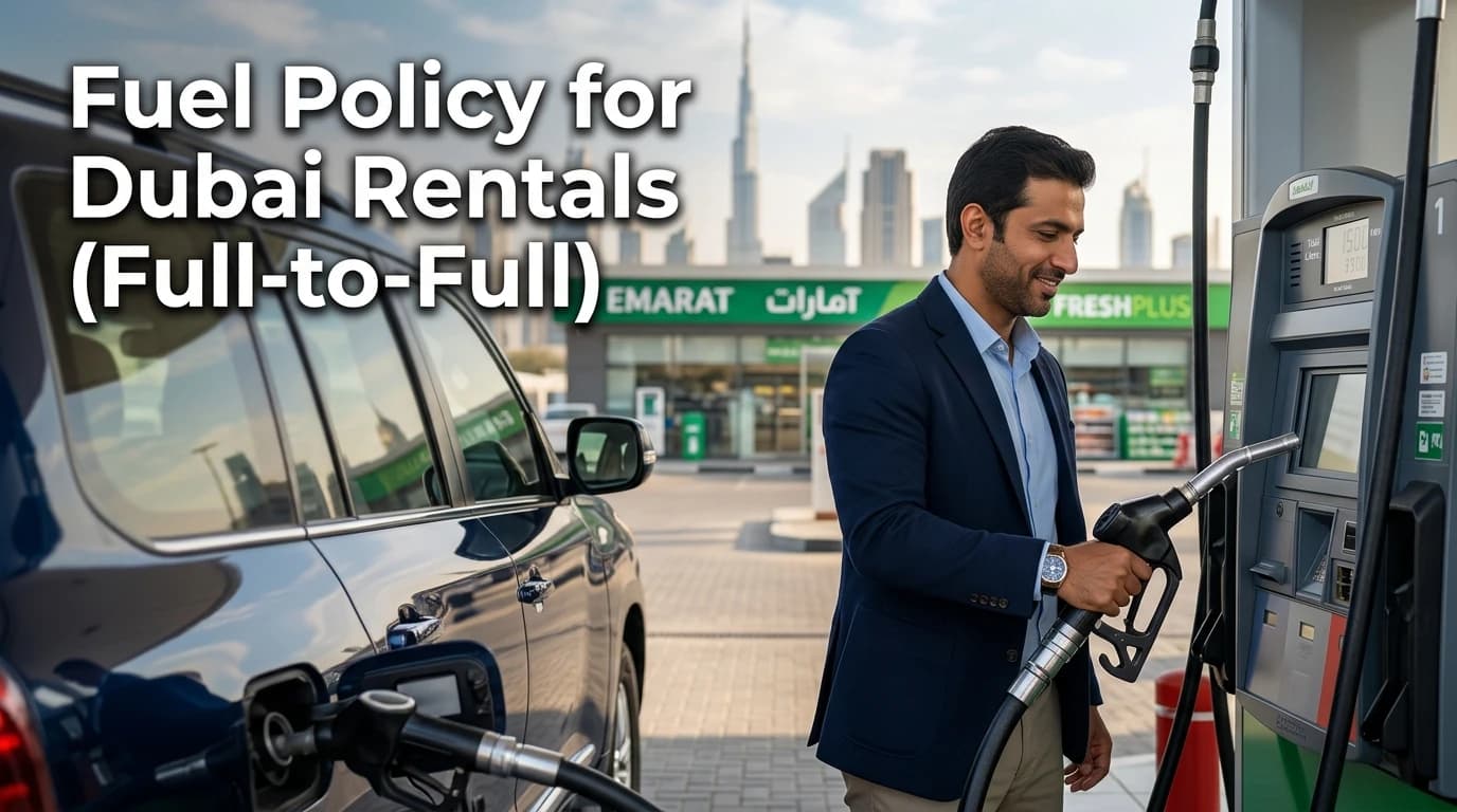 Dubai Rental Car Fuel Policy: How Full-to-Full Works