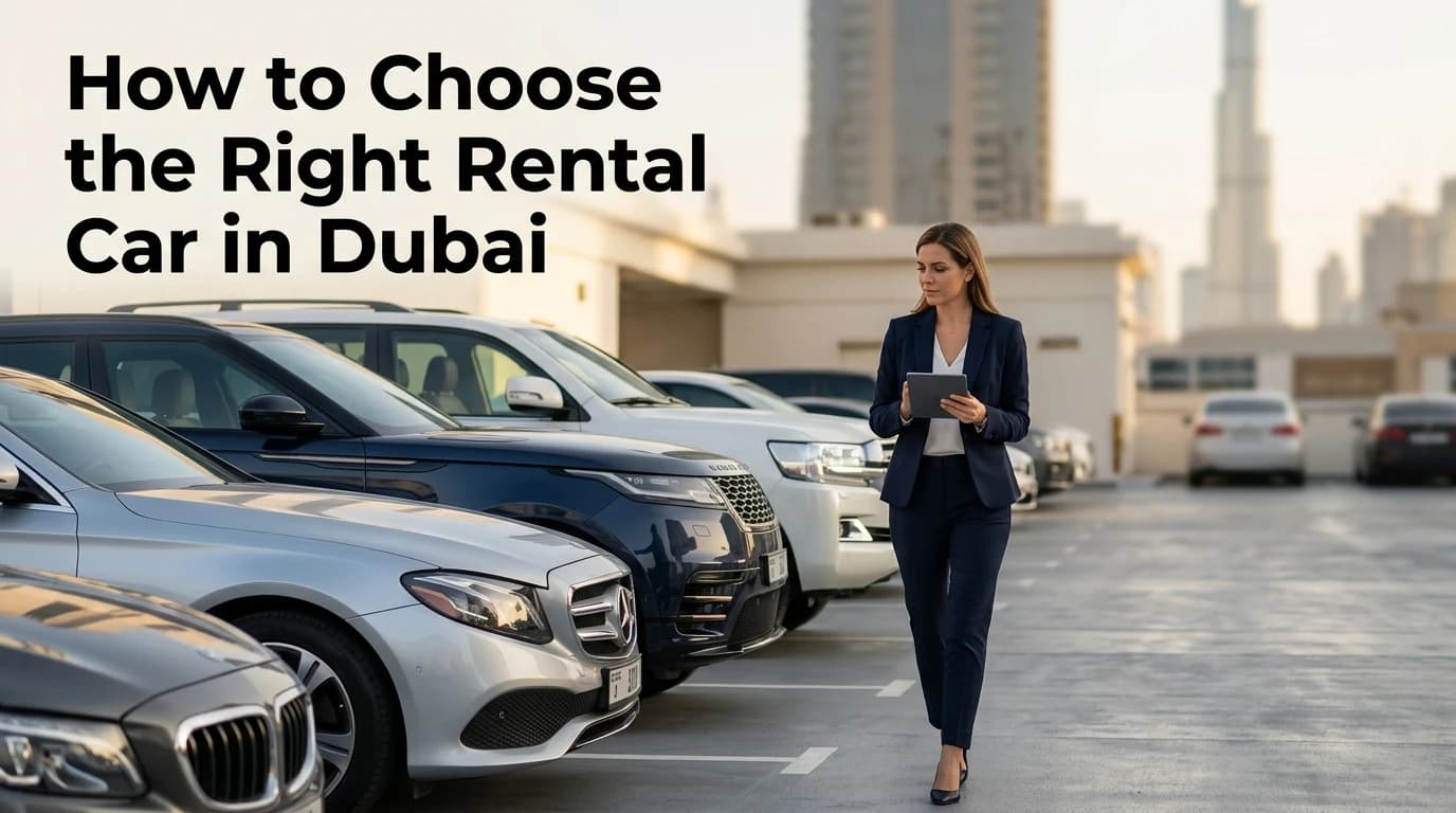 How to choose the right rental car in Dubai