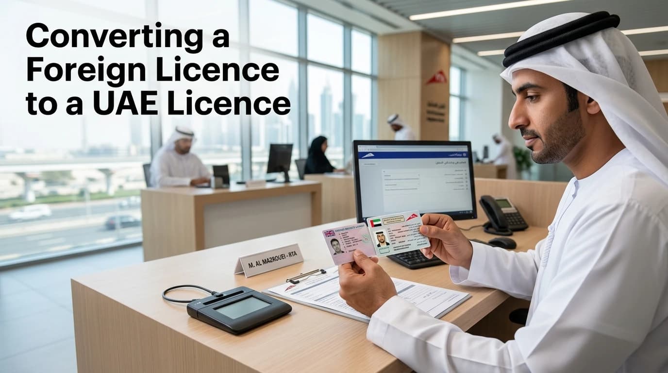 How to convert your foreign licence to a UAE licence