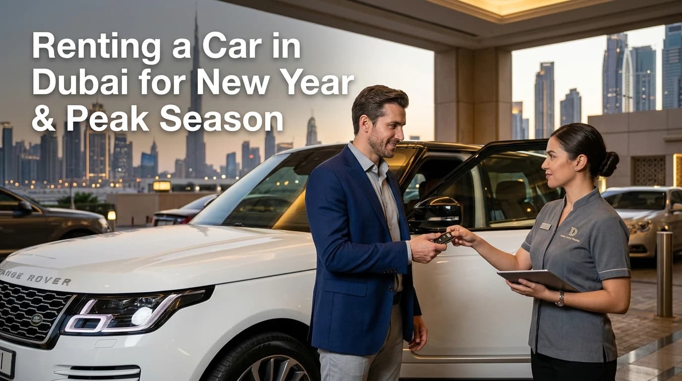 Renting a Car in Dubai for New Year and Peak Season