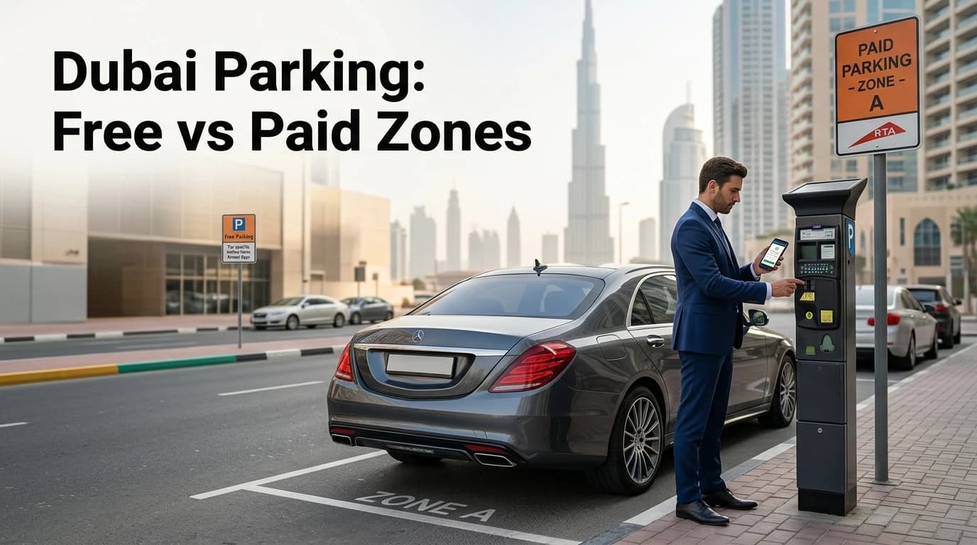 Dubai Parking: Free vs Paid Zones Explained