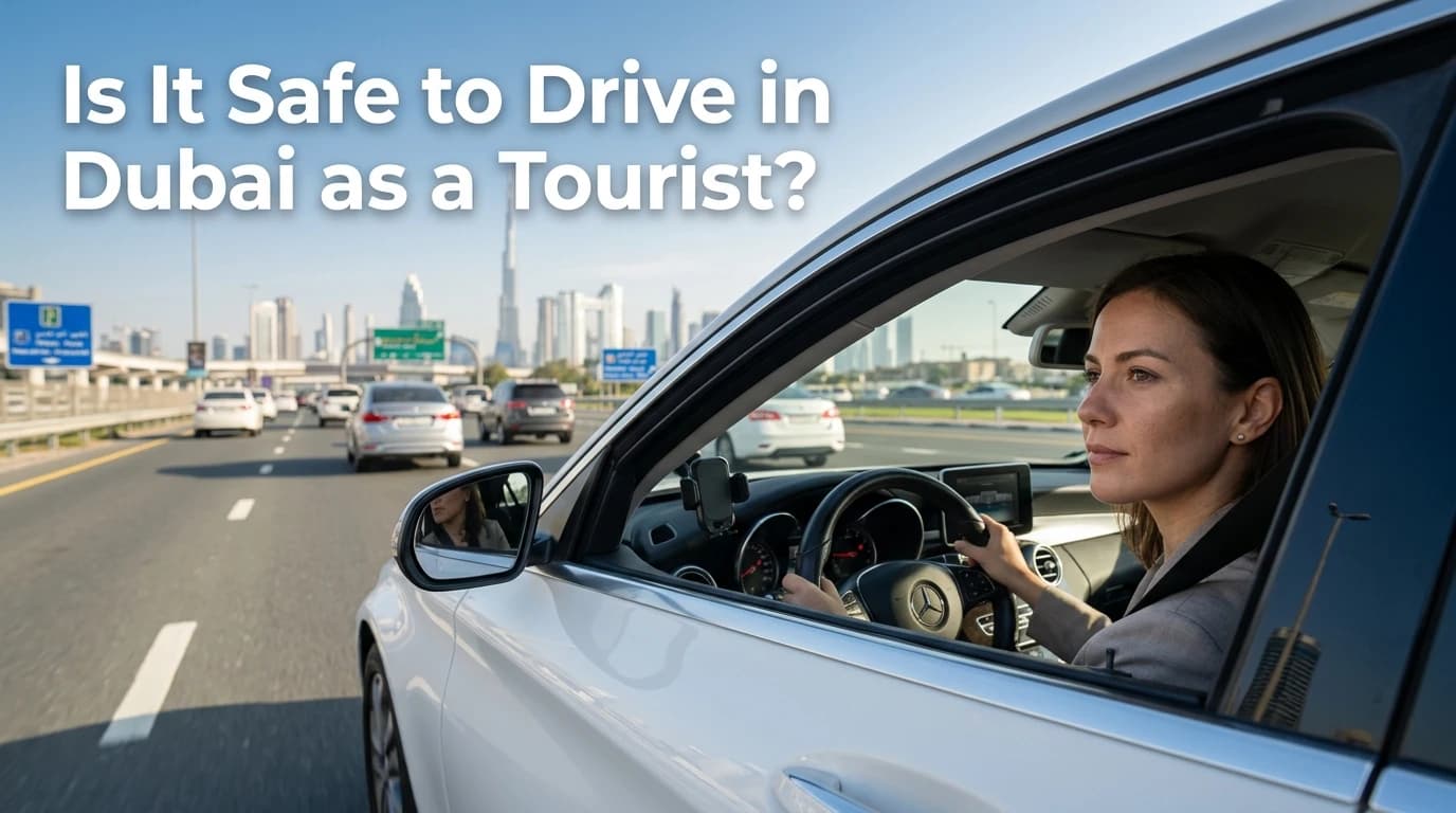 Is it safe to drive in Dubai as a tourist?