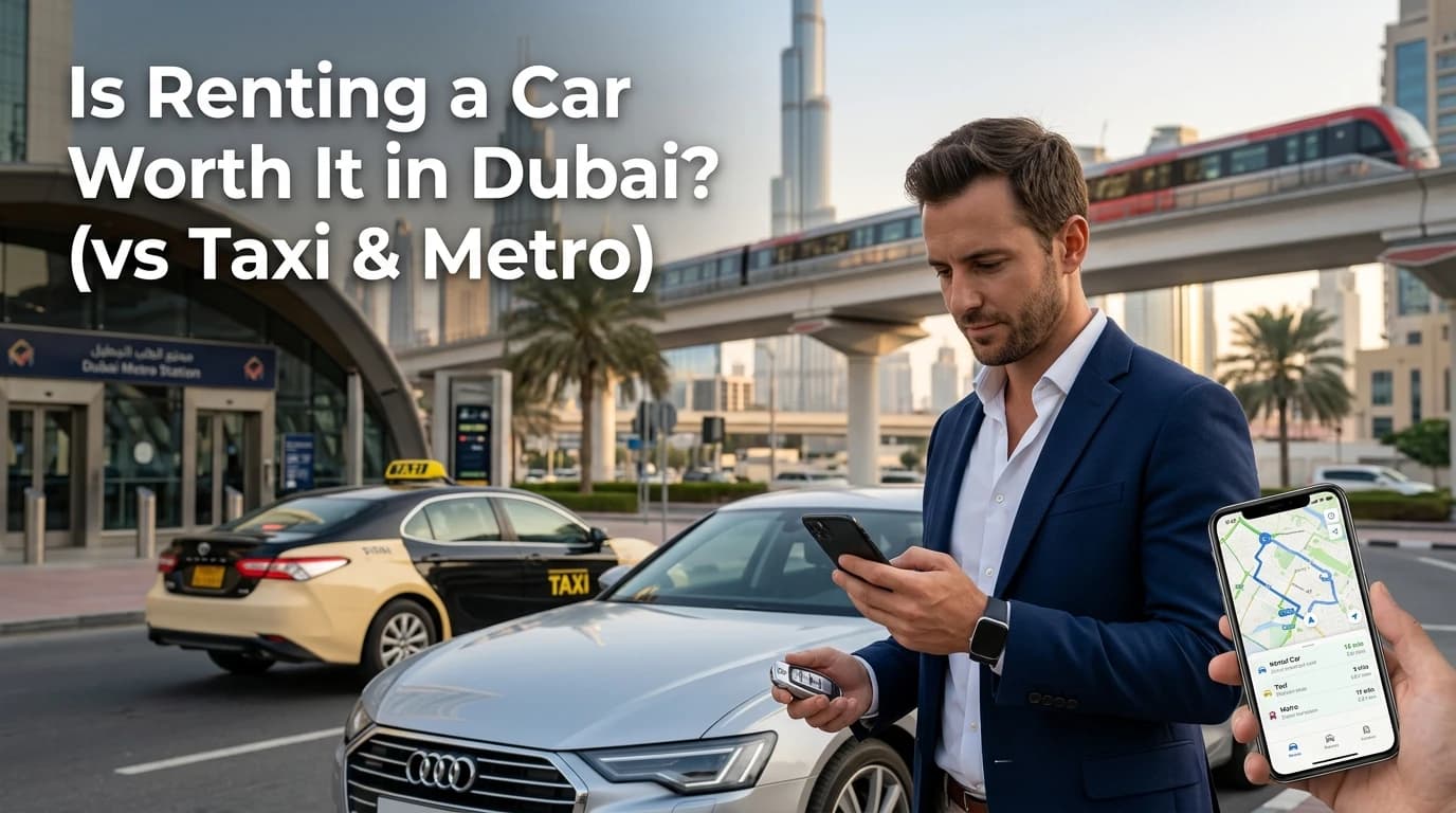 Is Renting a Car Worth It in Dubai? (vs Taxi and Metro)