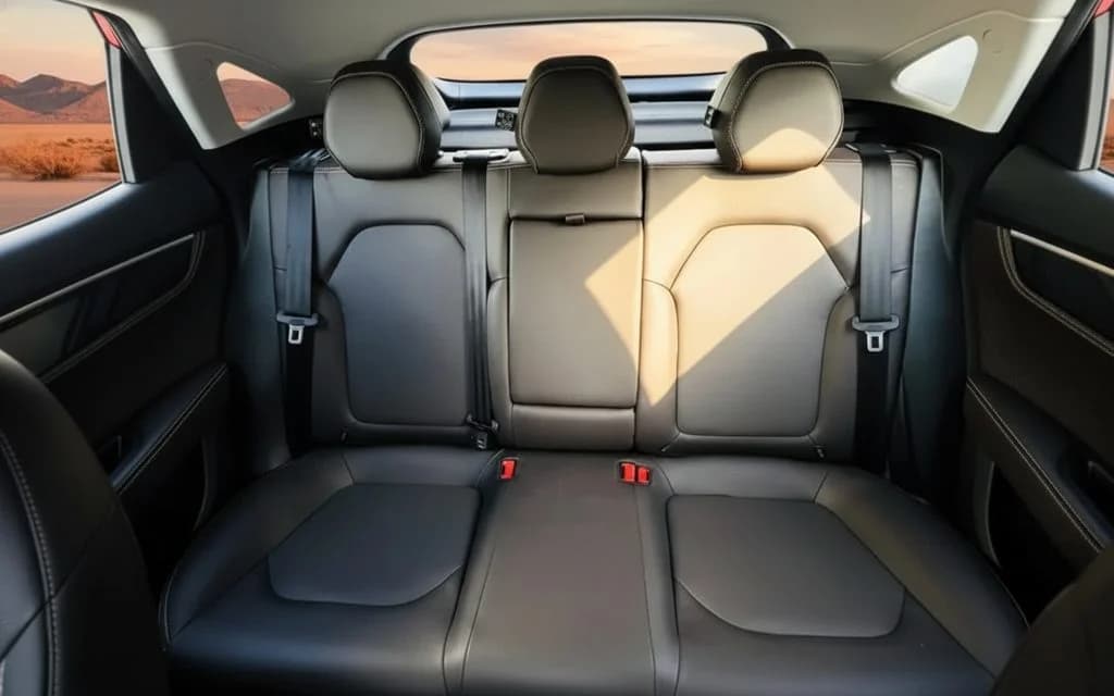 Jac J7 2024 leather seats and cabin