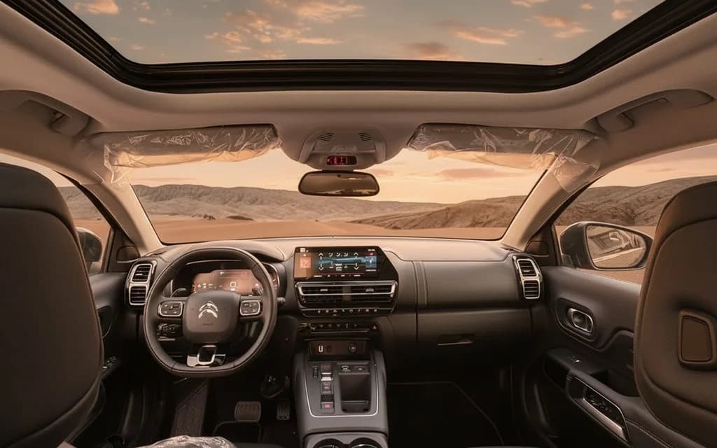 Citroen C5 2025 dashboard and infotainment