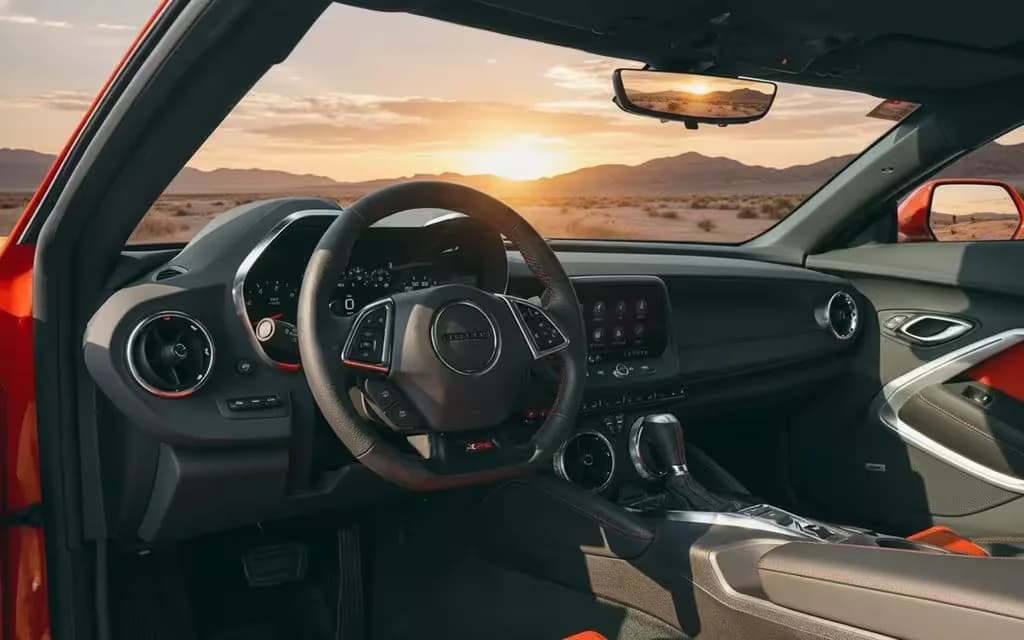 Chevrolet Camaro 2023 dashboard and infotainment