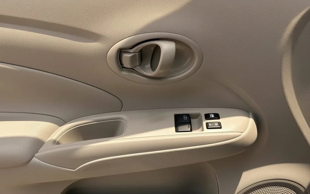 Nissan Sunny 2025 interior view showing trim