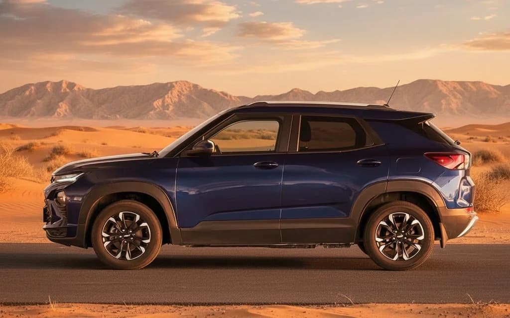 Chevrolet Trailblazer 2022 Blue side profile