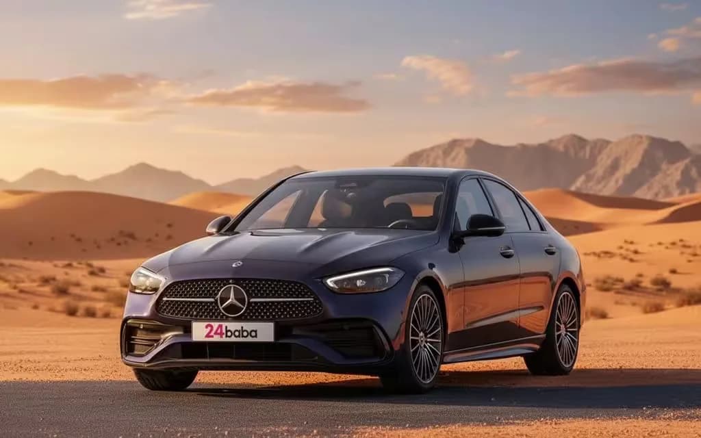 Mercedes C200 2024 Blue