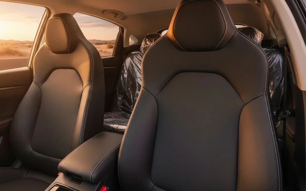Jac J7 2026 leather seats and cabin