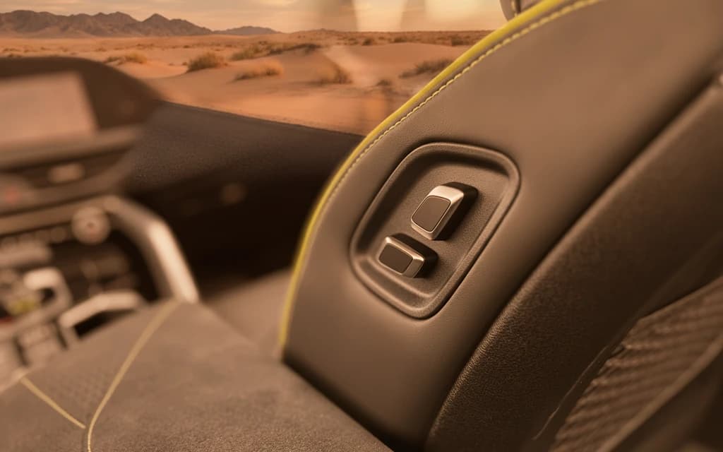 Geely Tugella 2024 Black front seats – rental in Dubai