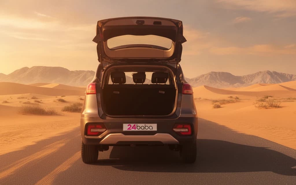 JAC S3 2025 Gray trunk space – rental in Dubai