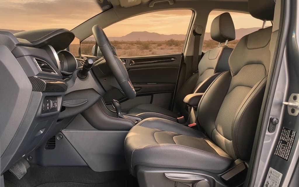 JAC S3 2025 Gray front seats – rental in Dubai