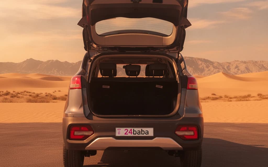 JAC S3 2025 Gray trunk space – rental in Dubai