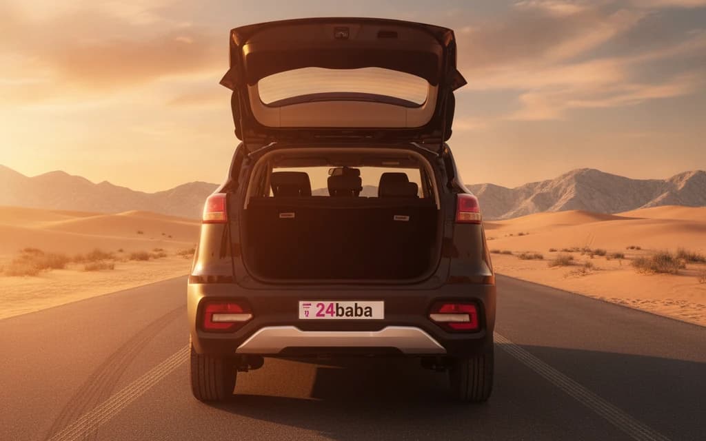 JAC S3 2026 Black trunk space – rental in Dubai