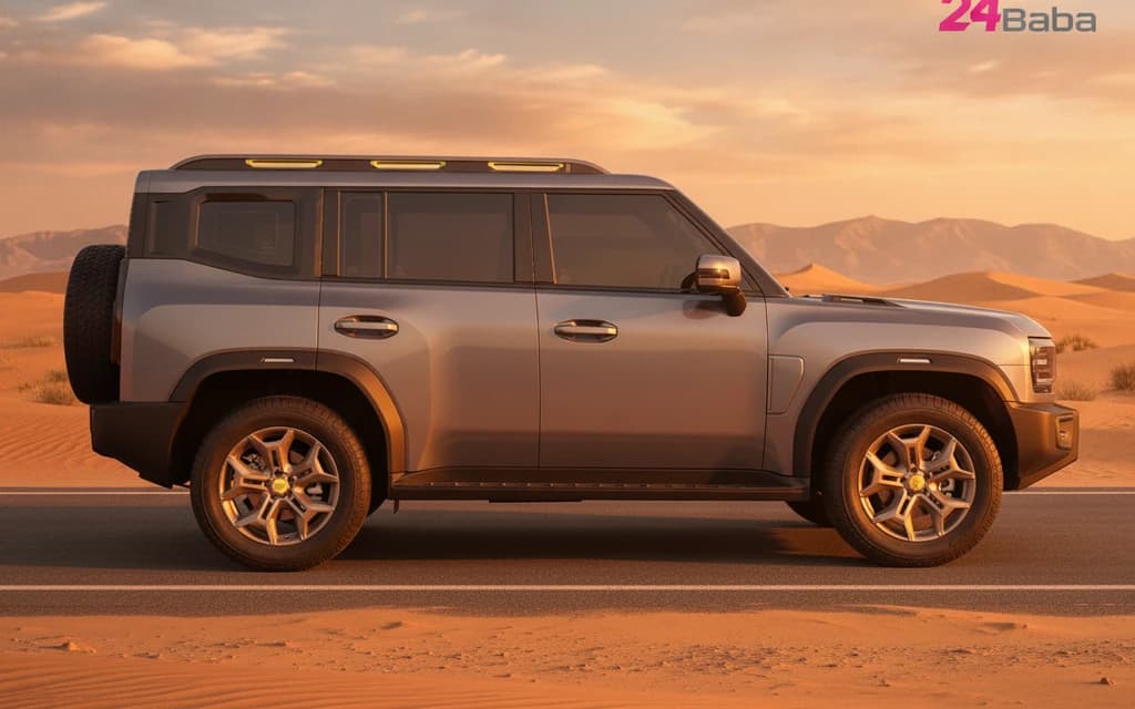 Jetour T2 2026 Gray side view – rental in Dubai