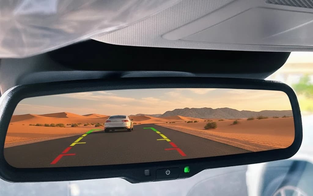 Mazda 6 2023 Red interior view – rental in Dubai