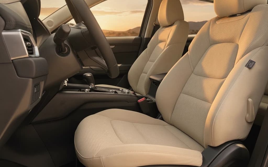 Mazda CX-5 2024 Gray front seats – rental in Dubai