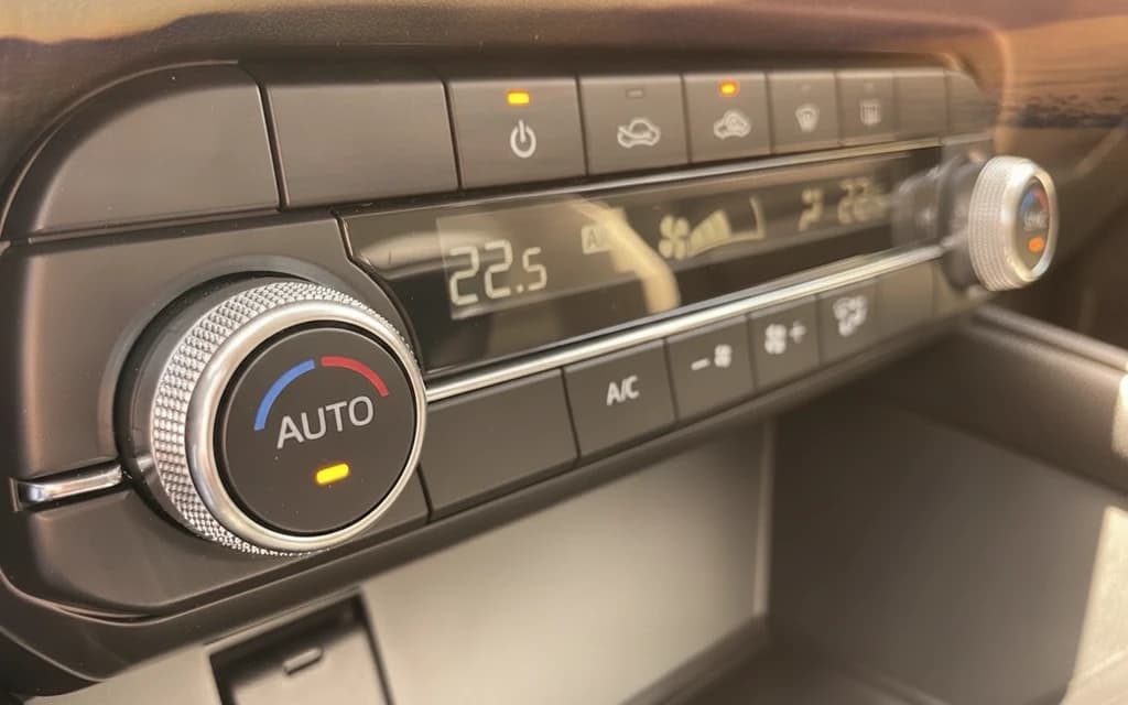 Mazda CX-5 2024 White dashboard view – rental in Dubai
