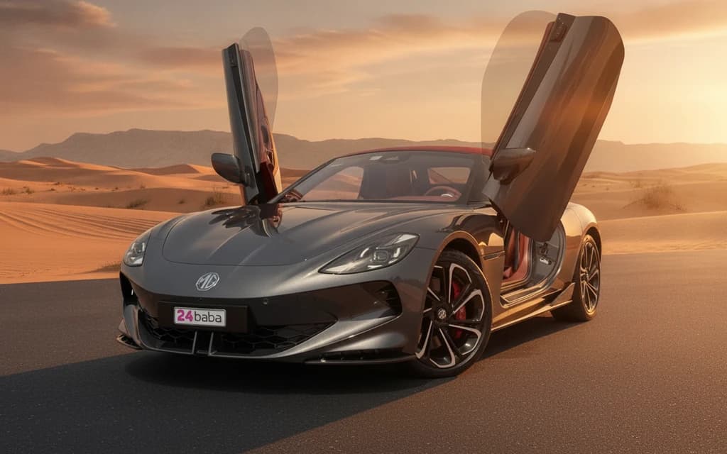 MG Cyberster 2025 Gray cover image – rental in Dubai