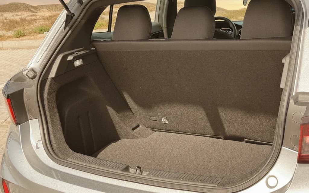 MG 3 2025 Silver trunk space – rental in Dubai
