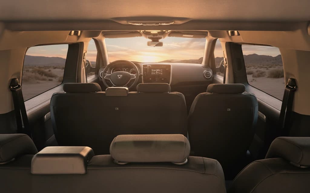 Opel Zafira 2023 Gray rear view – rental in Dubai