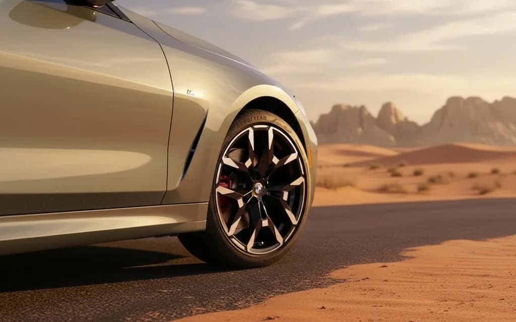 Bmw 420 2025 alloy wheel close up