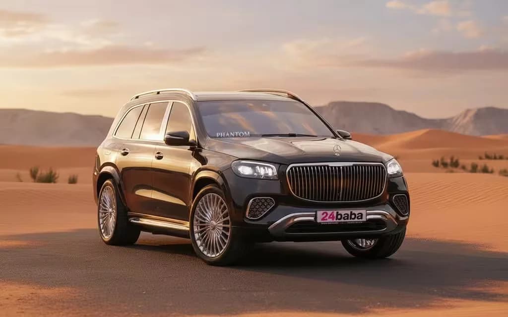 Mercedes Maybach 2024 Black cover image – rental in Dubai