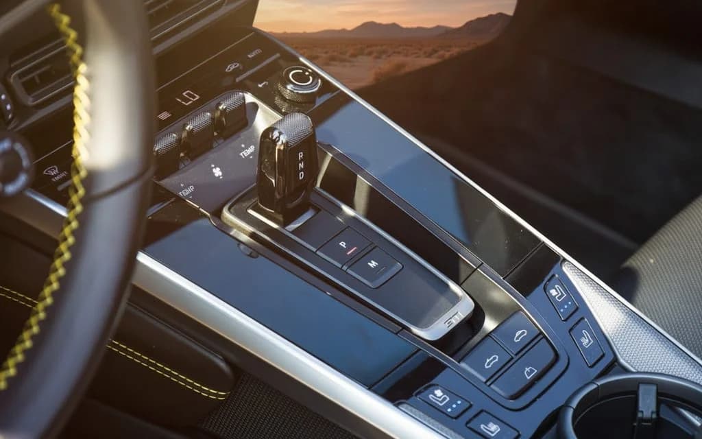 Porsche 911 2023 interior view showing trim – rental in Dubai