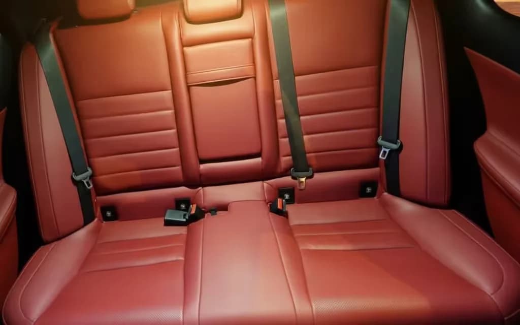 Lexus Is 2022 leather seats and cabin – rental in Dubai