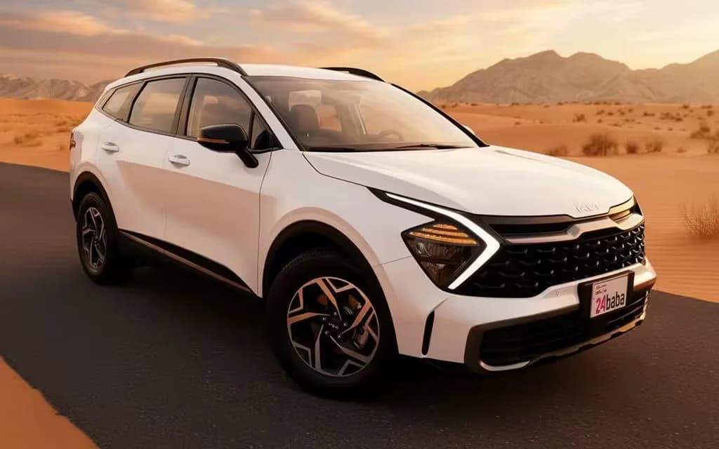 Kia Sportage 2025 White cover image – rental in Dubai