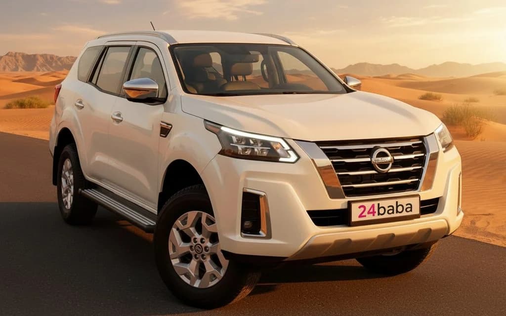 Nissan X Terra 2024 White cover image – rental in Dubai