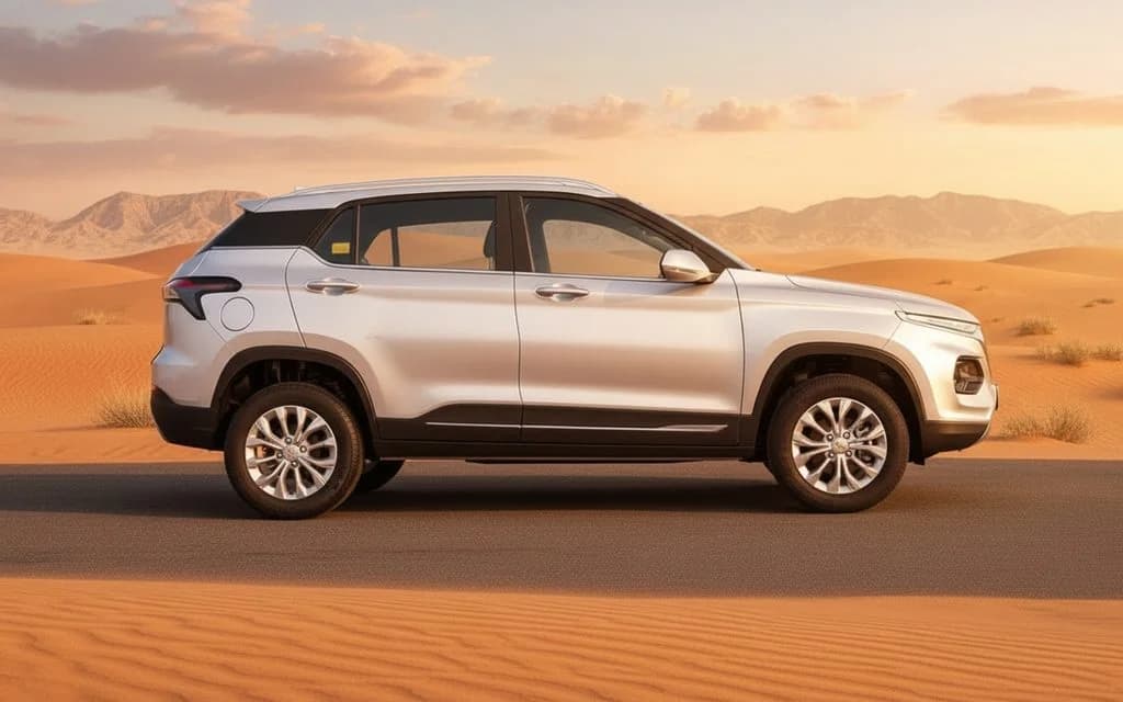 Chevrolet Groove 2023 Silver side profile